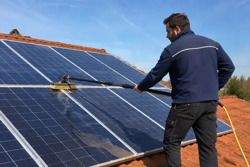 Nettoyage et entretien de panneaux solaires à Sainte-Gemmes-sur-Loire