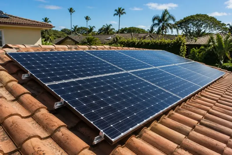 Installation de panneaux solaires à Sainte-Gemmes-sur-Loire